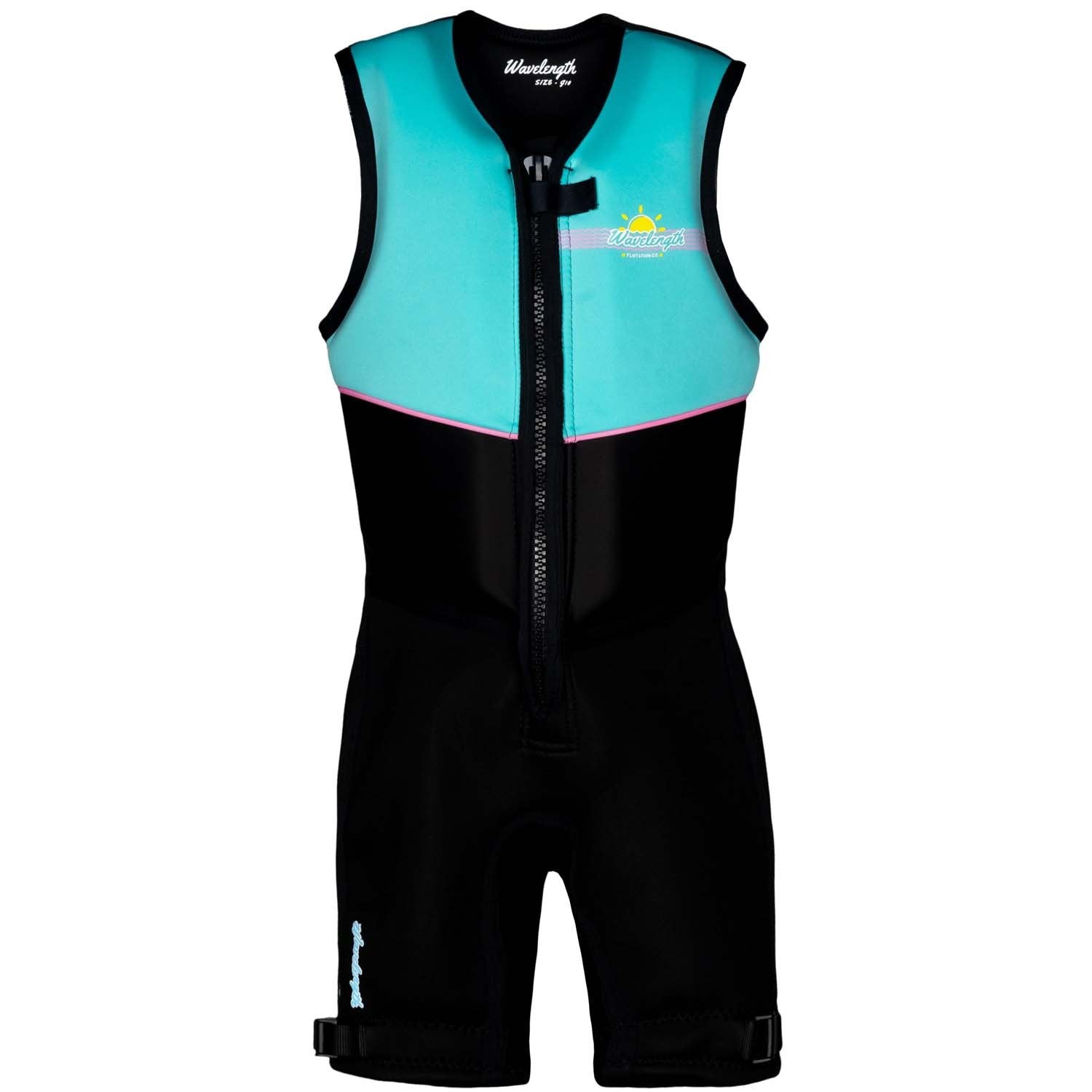 2025 WAVELENGTH JUNIOR BUOYANCY SUIT - NEON MINT