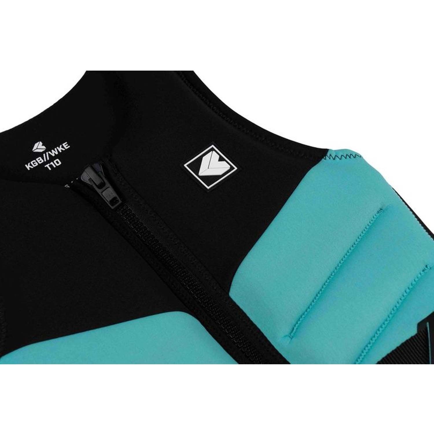 2025 KGB TEEN STASH VEST - AQUAMARINE