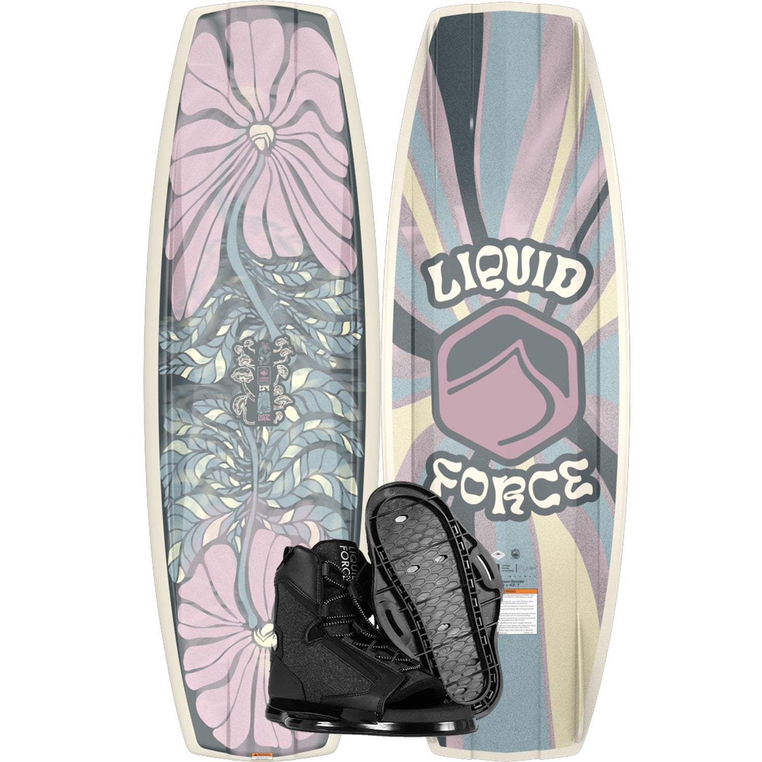 2025 LIQUID FORCE ME WAKEBOARD W/ INDEX BOOTS