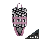 2027 IVY JUNIOR GIRLS VEST - BLACK FLOWERS