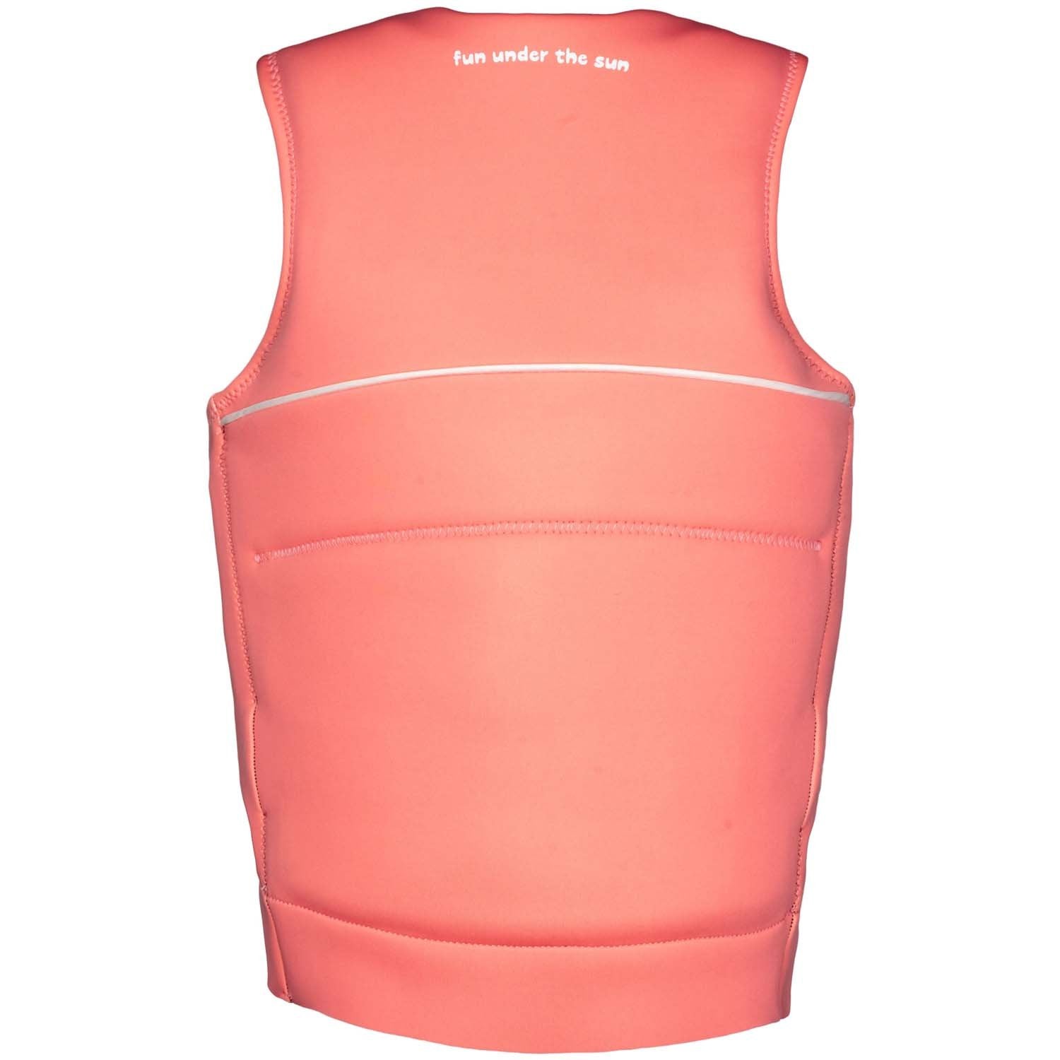 2025 IVY TEEN SAVANNAH VEST - NEON PEACH