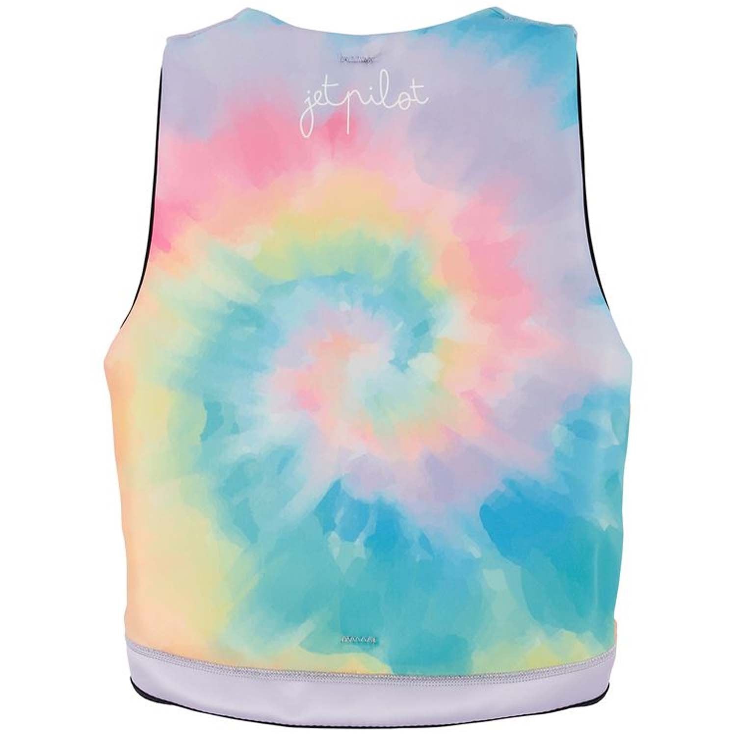 2025 JETPILOT CAUSE GIRLS YOUTH ECO VEST - TIE DYE