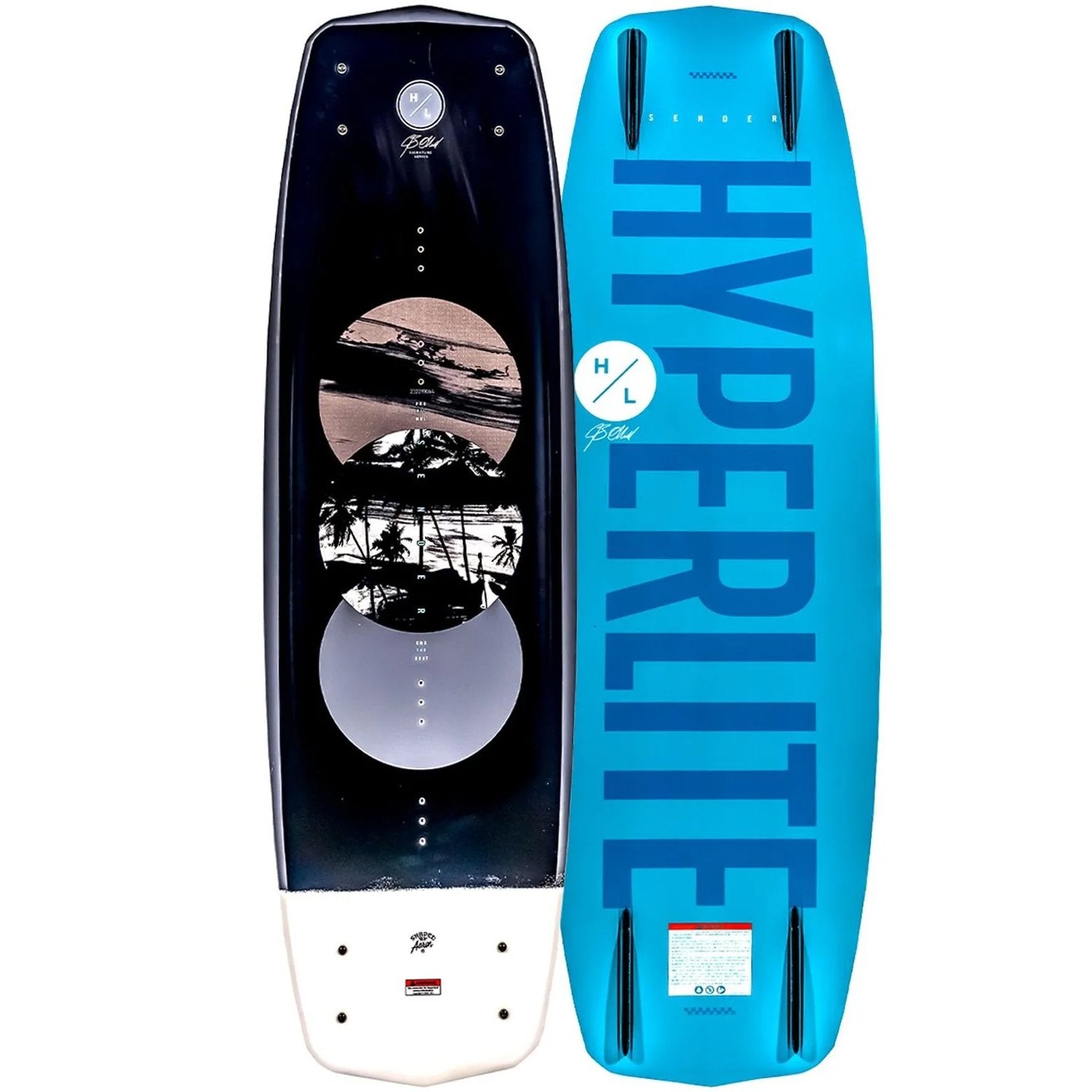 2025 HYPERLITE SENDER WAKEBOARD W/ REMIX BOOTS