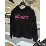 MALIBU/ELITE STENCIL WOMENS HOODIE - PINK