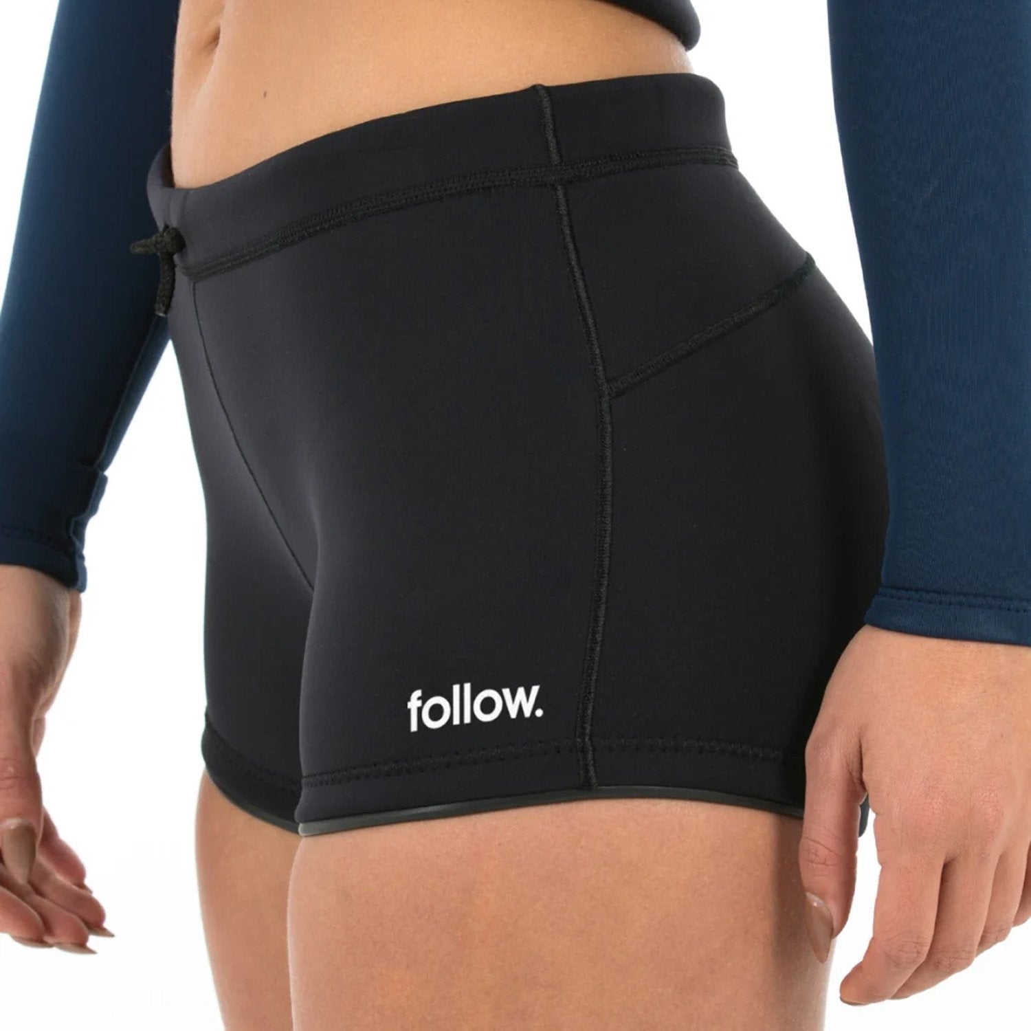 2025 FOLLOW LADIES BASIC WETTY SHORTS