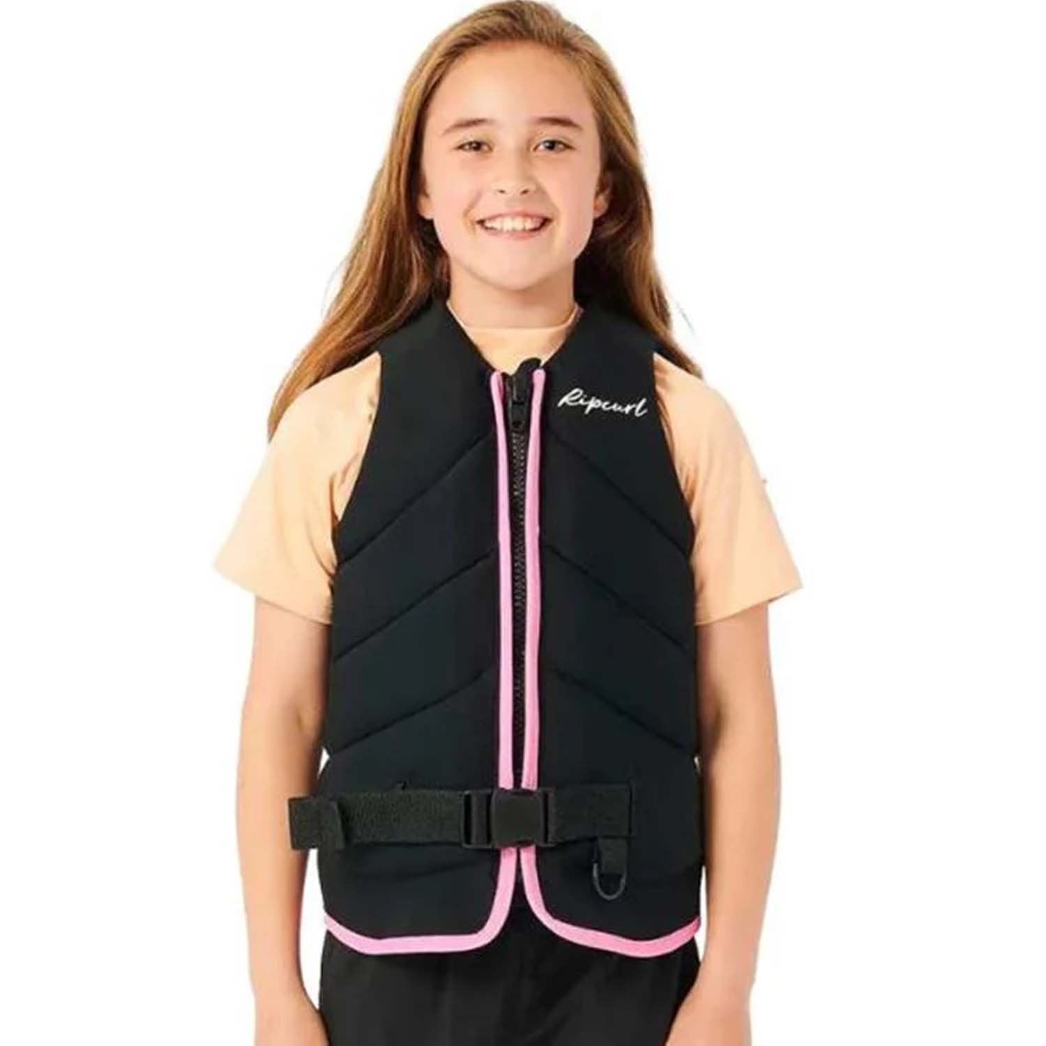 2025 RIPCURL GIRLS DAWN PATROL VEST - PINK