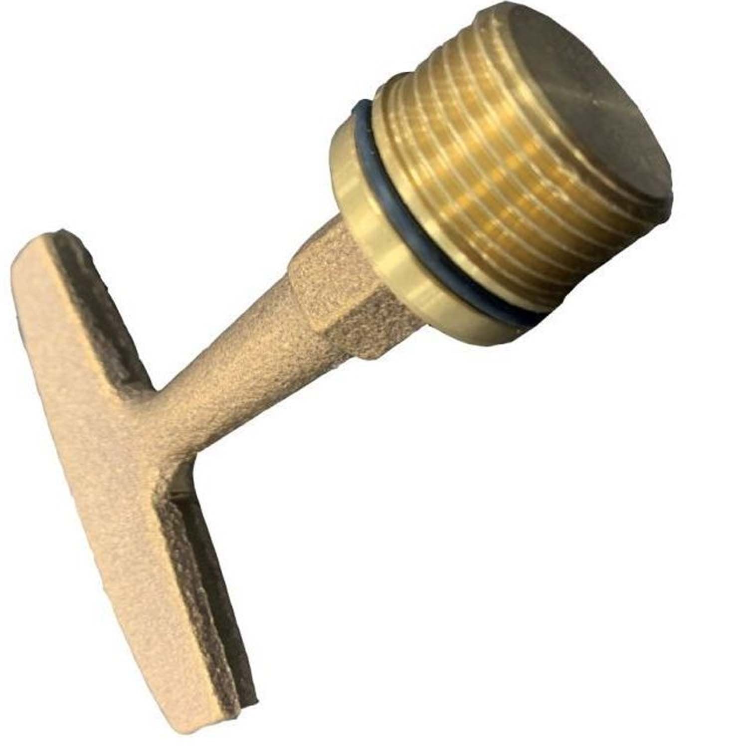 MALIBU T BAR BUNG PLUG (BRASS)