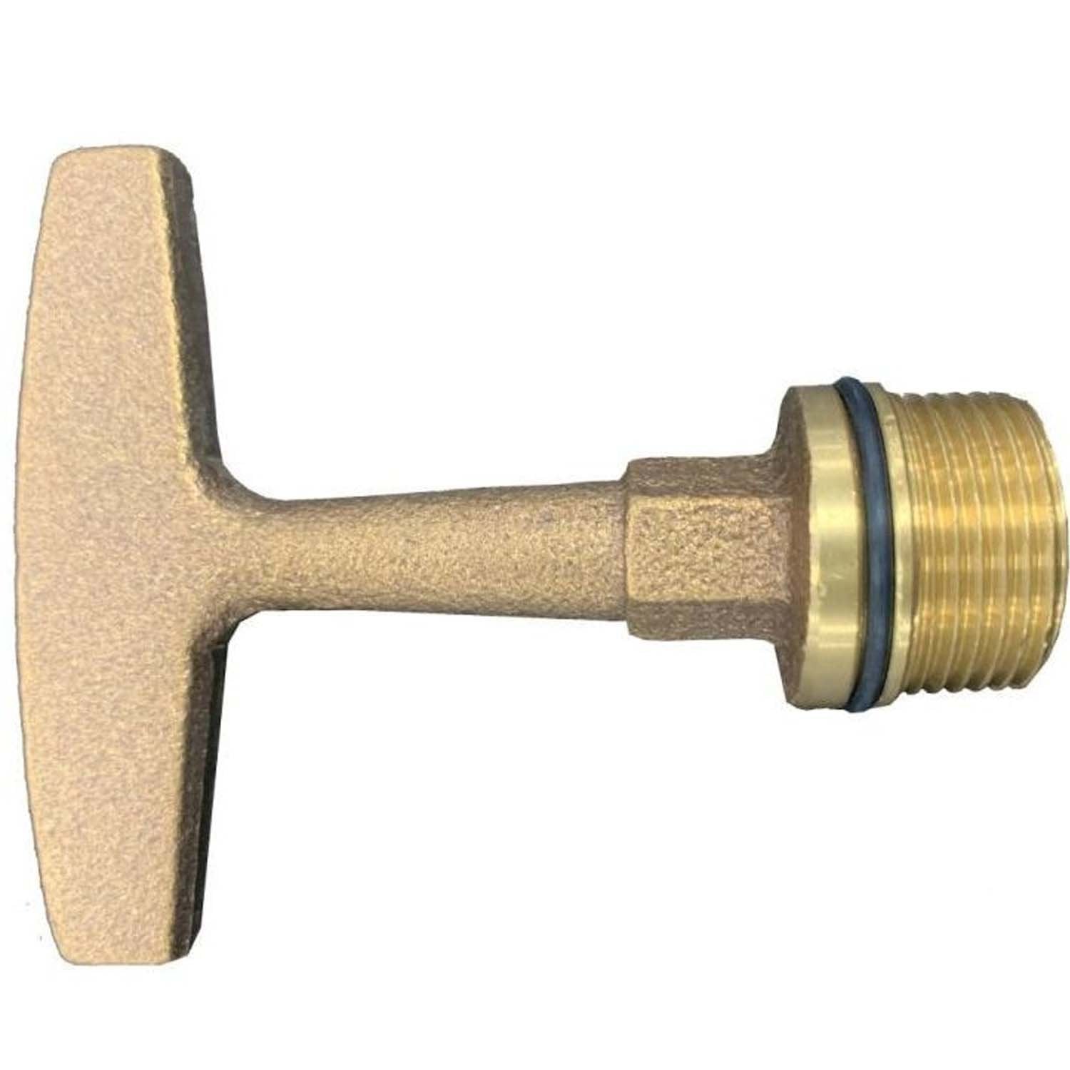 MALIBU T BAR BUNG PLUG (BRASS)