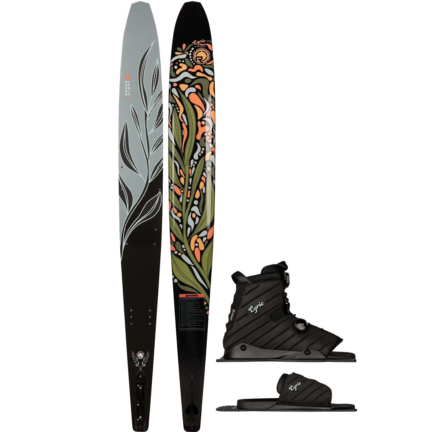 2025 RADAR LYRIC GRAPHITE SKI W/ LYRIC BOA BOOT & RTP