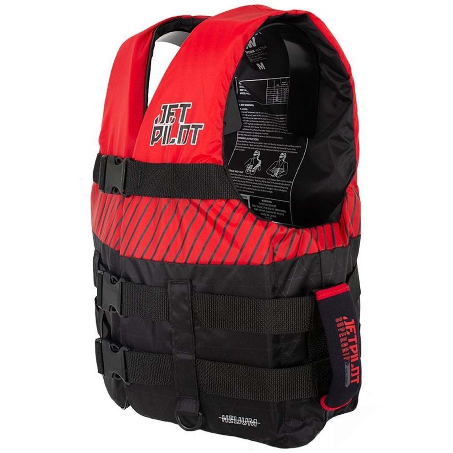 2025 JETPILOT HELIUM NYLON VEST - RED