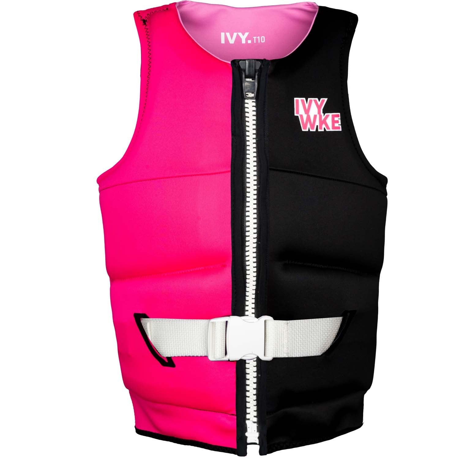 2025 IVY TEEN CAPRI VEST - HOT PINK