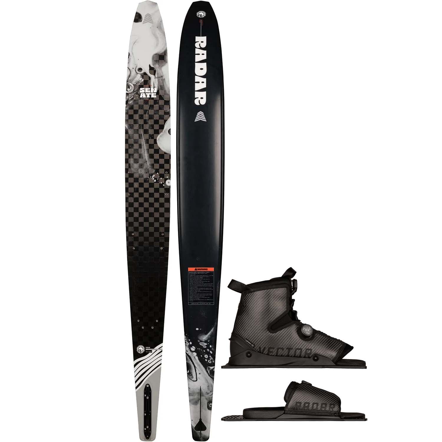 2025 RADAR SENATE PRO BUILD SKI W/ CARBITEX VECTOR BOA BOOT & RTP