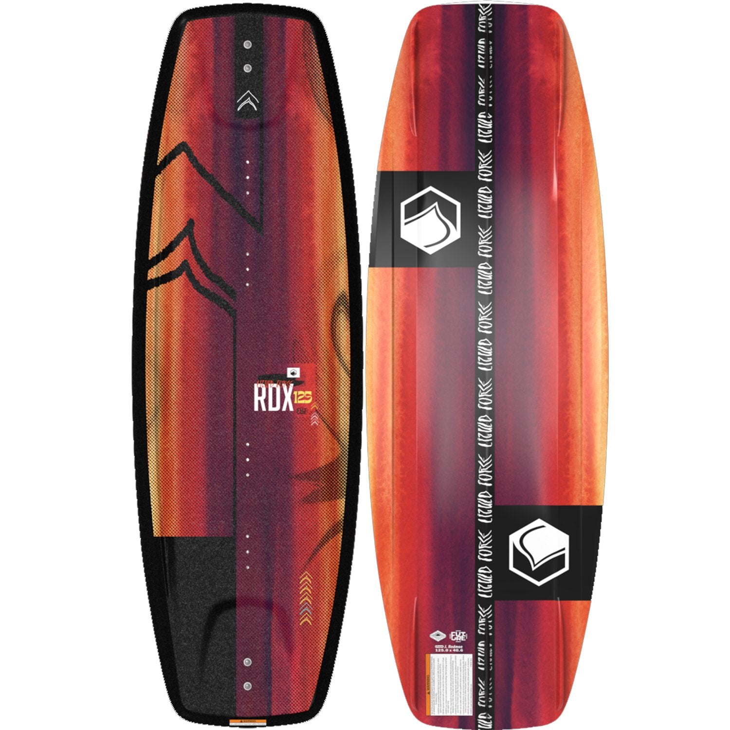 2025 LIQUID FORCE RDX FS WAKEBOARD W/ INDEX BOOTS