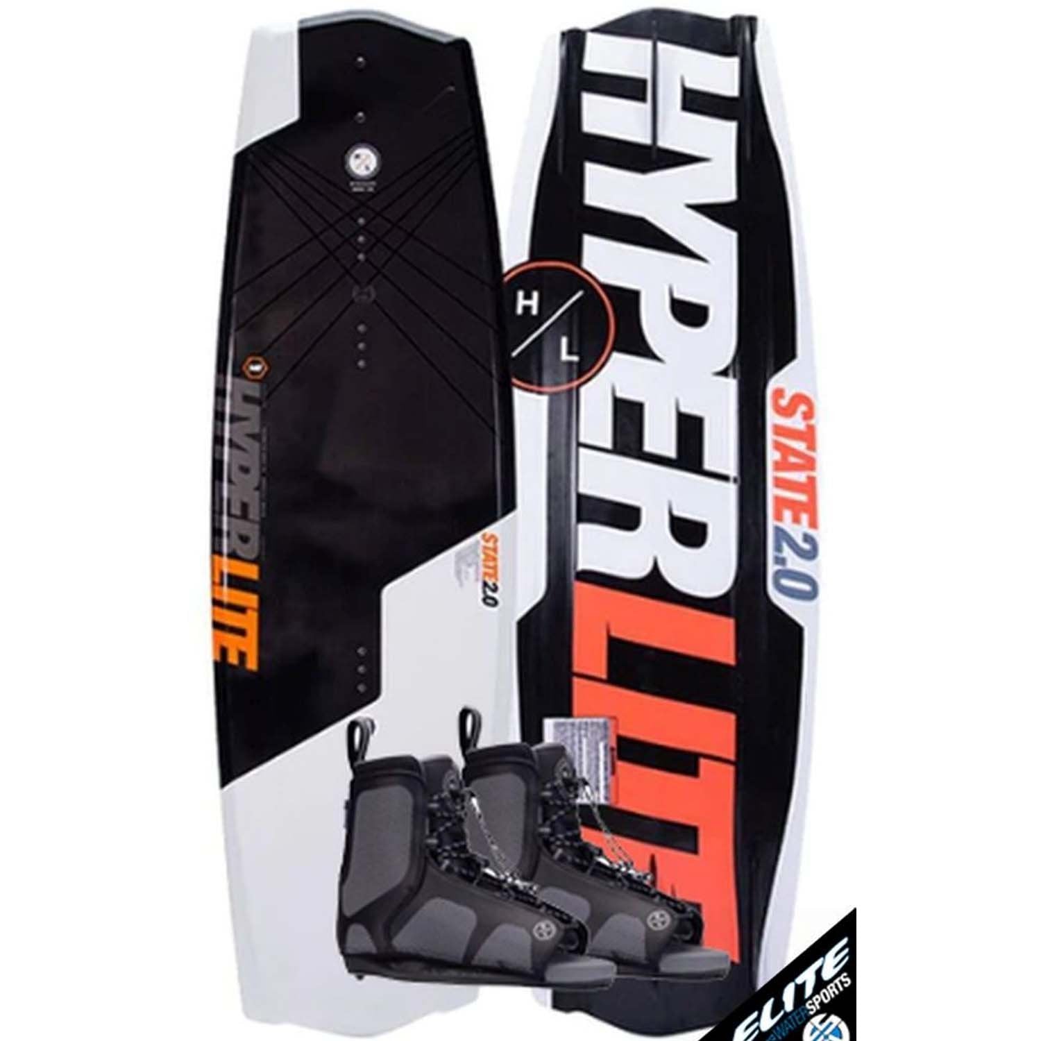 2025 HYPERLITE STATE 2.0 WAKEBOARD W/ REMIX BOOTS