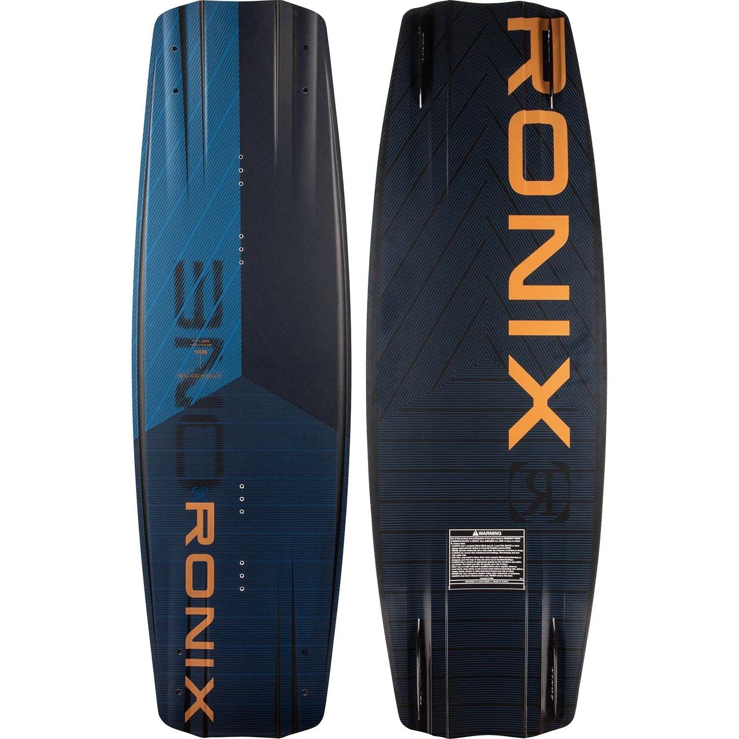 2025 RONIX ONE BLACKOUT WAKEBOARD W/ ONE CARBITEX BOOTS