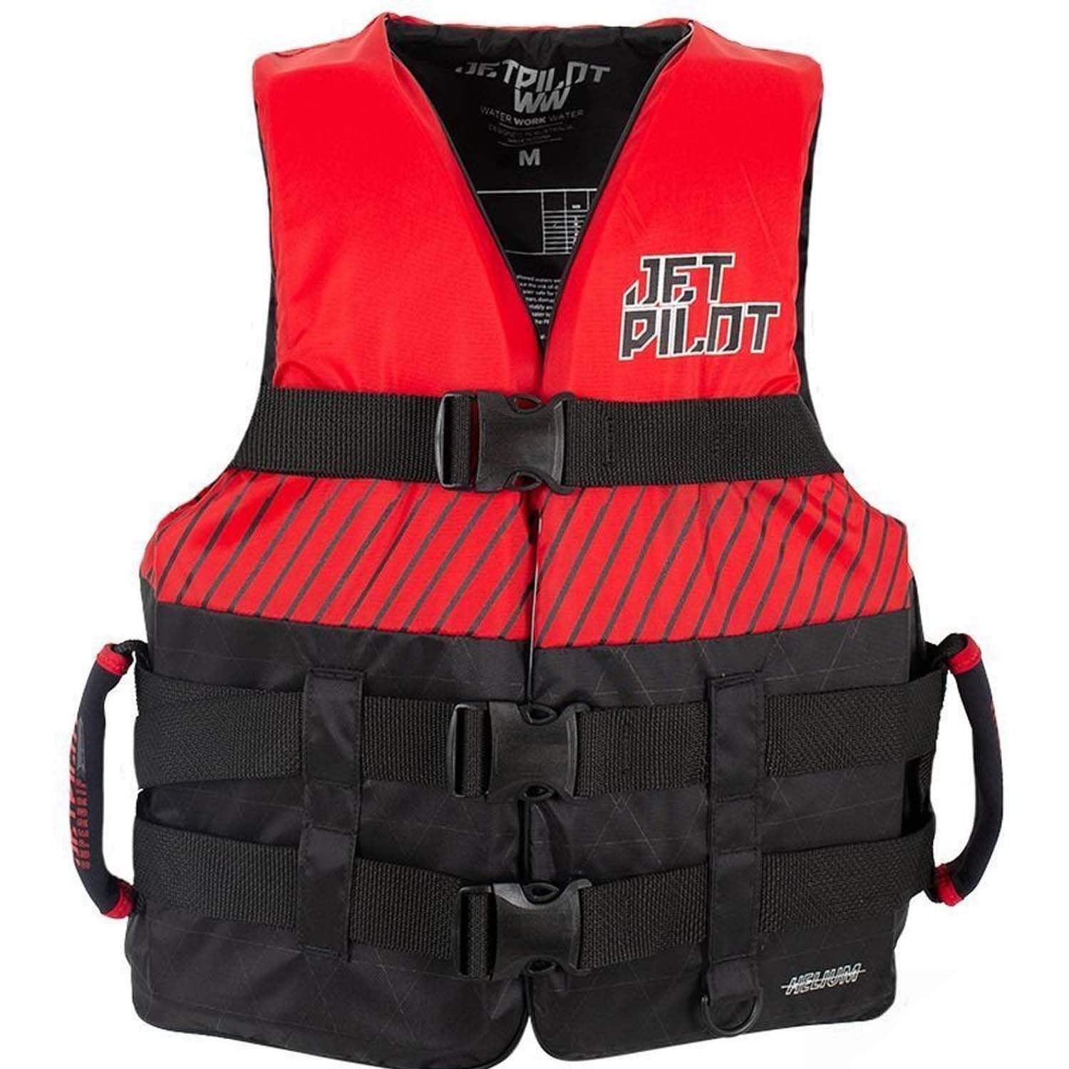 2025 JETPILOT HELIUM NYLON VEST - RED