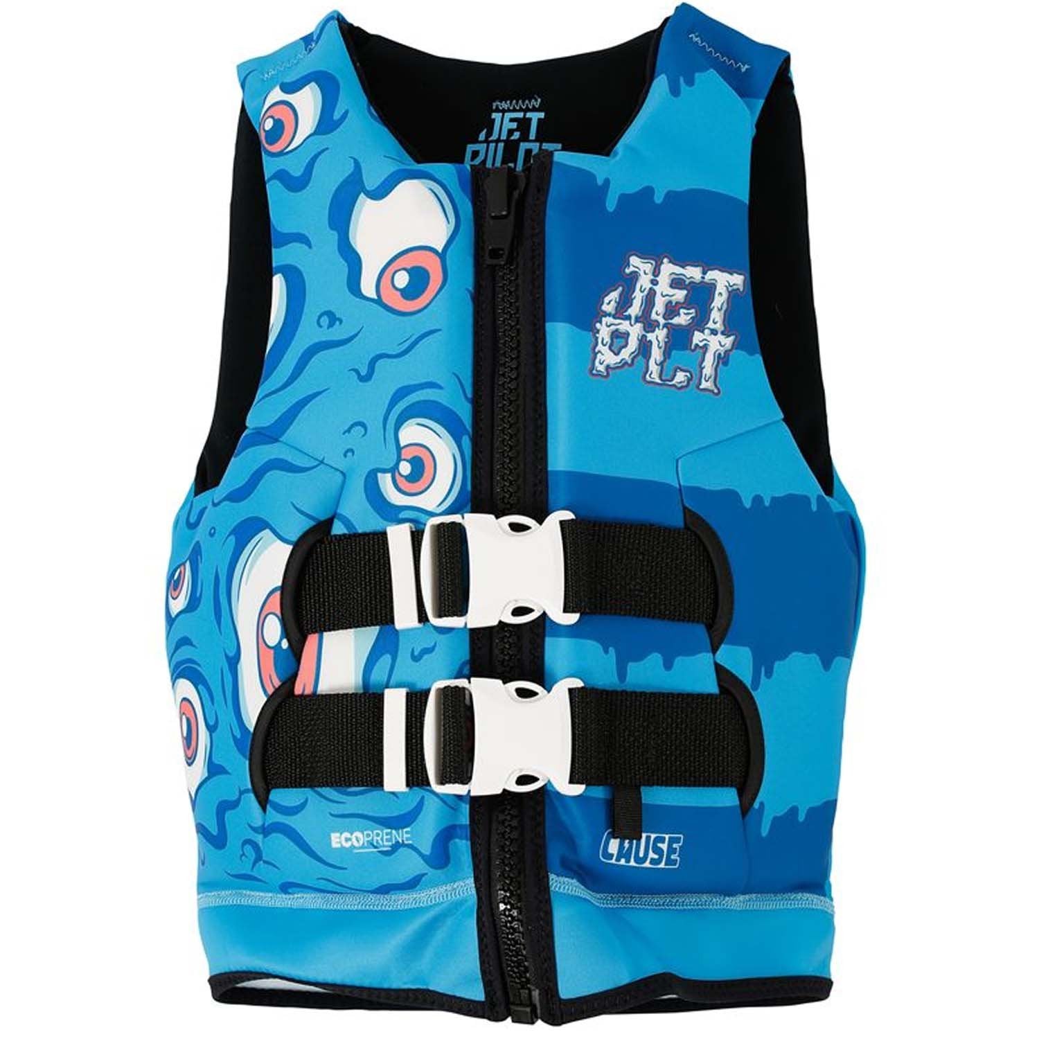 2025 JETPILOT CAUSE BOYS YOUTH ECO VEST - BLUE