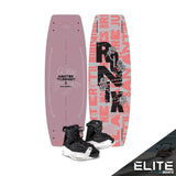 2027 RONIX QUARTER TIL MIDNIGHT WAKEBOARD W/ HALO BOOTS