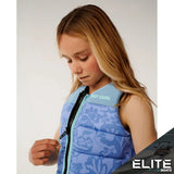 2027 RIPCURL DAWN PATROL KIDS VEST - BLUE
