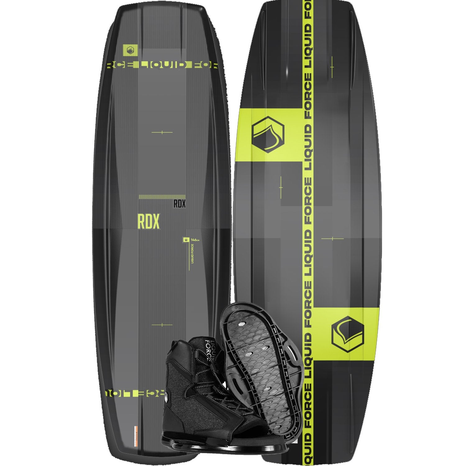 2025 LIQUID FORCE RDX WAKEBOARD W/ INDEX BOOTS