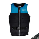 2026 KGB TEEN TEMPO VEST - ELECTRIC BLUE /CHARCOAL/WHITE