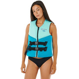 2026 RIPCURL WOMENS OMEGA VEST - BLUE