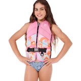 2026 RIPCURL GIRLS DAWN PATROL VEST - PINK