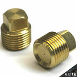 MALIBU REAR TRANSOM BUNG PLUG 1/2" BRASS